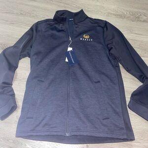 Monaco Men's Charcoal and Black Lightweight Jacket